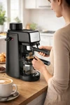 Cafetera Expresso Allied 800w Con Jarra 240ml Y Espumador Cafetera Expresso Allied 800w Con Jarra 240ml Y Espumador
