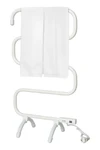 Calentador De Toallas Eléctrico Pie O Pared De Aluminio 100w Calentador De Toallas Eléctrico Pie O Pared De Aluminio 100w