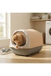 Baño Sanitario De Gato Cerrado Con Puerta Portatil Arena Baño Sanitario De Gato Cerrado Con Puerta Portatil Arena