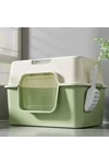 Baño Sanitario Cerrado Para Gato Grande Portatil Arena Baño Sanitario Cerrado Para Gato Grande Portatil Arena