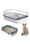Baño Sanitario De Gato Semi-cerrado Portatil Higienica Baño Sanitario De Gato Semi-cerrado Portatil Higienica