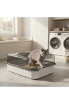Baño Sanitario De Gato Semi-cerrado Portatil Higienica Baño Sanitario De Gato Semi-cerrado Portatil Higienica