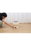 Lavadora Portatil Mini Boma 9 Litros Plegable Ropa Interior Beige