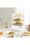 Vaporera Eléctrica Boma 3 Pisos 18l Cocina Saludable Premium Vaporera Eléctrica Boma 3 Pisos 18l Cocina Saludable Premium