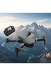 Drone E88 Pro 1080p Cámara Hd Profesional Plegable Rotación 360 Negro
