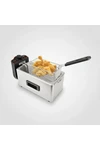 Freidora Para Aceite Boma 3l Acero Inoxidable Con Timmer Freidora Para Aceite Boma 3l Acero Inoxidable Con Timmer