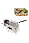 Freidora Para Aceite Boma 3l Acero Inoxidable Con Timmer Freidora Para Aceite Boma 3l Acero Inoxidable Con Timmer