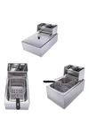 Freidora Boma De Aceite 6 Lt Acero Inox 2500w Con Timmer Freidora Boma De Aceite 6 Lt Acero Inox 2500w Con Timmer