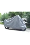 Cubre Moto Impermeable Grande Funda Protectora Cuatri Gris Cubre Moto Impermeable Grande Funda Protectora Cuatri Gris