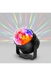 Luz Rgb Mini Giratoria Discoteca Base De Apoyo Bola Luces Luz Rgb Mini Giratoria Discoteca Base De Apoyo Bola Luces