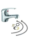 Canilla Monocomando Pileta Grifo Baño Lavatorio Cromado Kit Canilla Monocomando Pileta Grifo Baño Lavatorio Cromado Kit