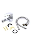 Canilla Monocomando Pileta Grifo Baño Lavatorio Cromado Kit Canilla Monocomando Pileta Grifo Baño Lavatorio Cromado Kit