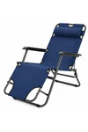 Silla Reposera Plegable Reforzada Playa Camping Piscina AZUL