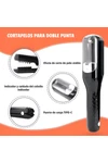 Maquina Corta Puntas Dañadas Pelo Bateria Recargable Premium NEGRA