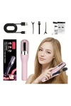 Maquina Corta Puntas Dañadas Pelo Bateria Recargable Premium ROSA