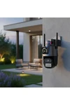 Cámara De Seguridad Ip Wifi Doble Lente Con Alarma Exterior Cámara De Seguridad Ip Wifi Doble Lente Con Alarma Exterior