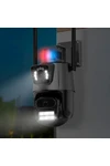 Cámara De Seguridad Ip Wifi Doble Lente Con Alarma Exterior Cámara De Seguridad Ip Wifi Doble Lente Con Alarma Exterior