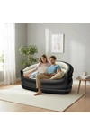 Sillón Inflable Sofá Doble Con Respaldo Y Bomba Integrada Sillón Inflable Sofá Doble Con Respaldo Y Bomba Integrada