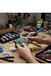 Kit Soldador De Estaño 60w Temperatura Ajustable Con Estuche Kit Soldador De Estaño 60w Temperatura Ajustable Con Estuche