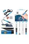 Kit Soldador De Estaño 60w Temperatura Ajustable Con Estuche Kit Soldador De Estaño 60w Temperatura Ajustable Con Estuche
