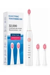 Cepillo Dientes Batería Recargable Dental 4 Puntas Portátil Cepillo Dientes Batería Recargable Dental 4 Puntas Portátil