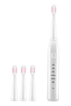 Cepillo Dientes Batería Recargable Dental 4 Puntas Portátil Cepillo Dientes Batería Recargable Dental 4 Puntas Portátil