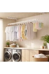 Tendedero Techo Regulable Ropa Plegable Retráctil Reforzado Tendedero Techo Regulable Ropa Plegable Retráctil Reforzado