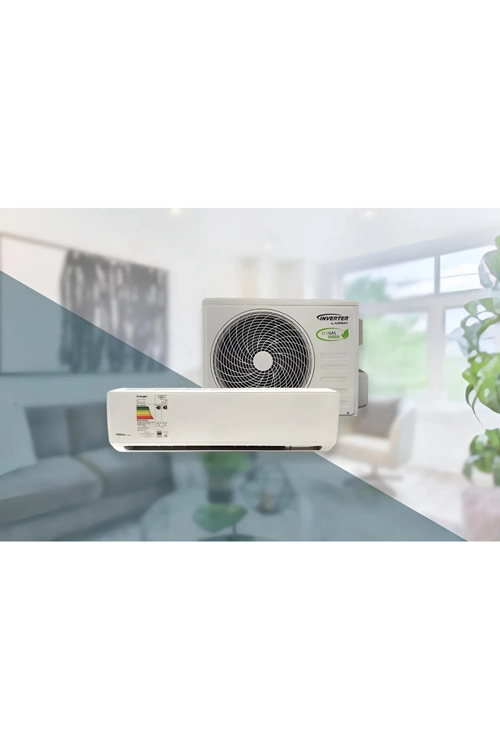 Aire Acondicinado Airway 24000 Btu On/off Blanco Ecogas Aire Acondicinado Airway 24000 Btu On/off Blanco Ecogas