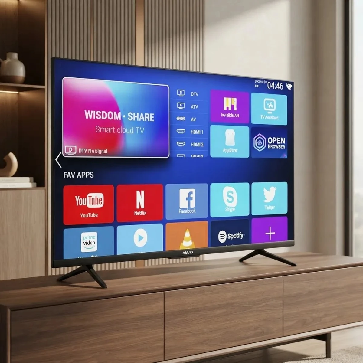 Tv Smart Asano 40' Diseño Frameless Wifi Android 14 