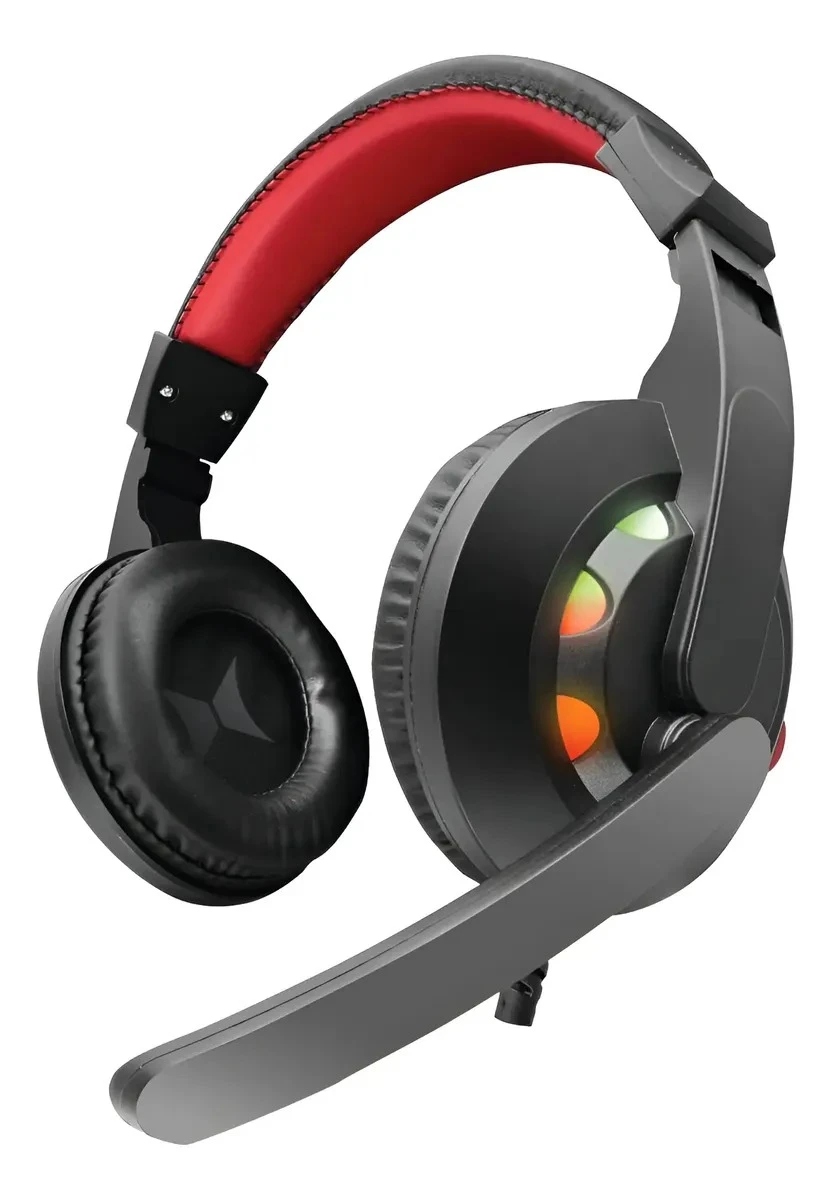 Auriculares Gamer Misde A65 Con Micrófono Y Luces Rgb Led 
