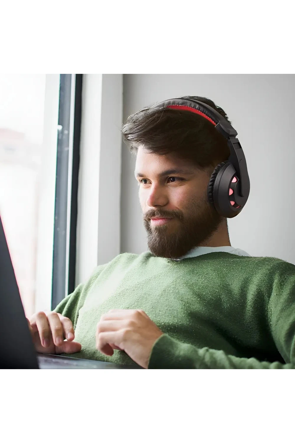 Auriculares Gamer Misde A65 Con Micrófono Y Luces Rgb Led Auriculares Gamer Misde A65 Con Micrófono Y Luces Rgb Led
