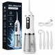 Irrigador Bucal Dental Inalámbrico Recargable 380ml A18 Blanco