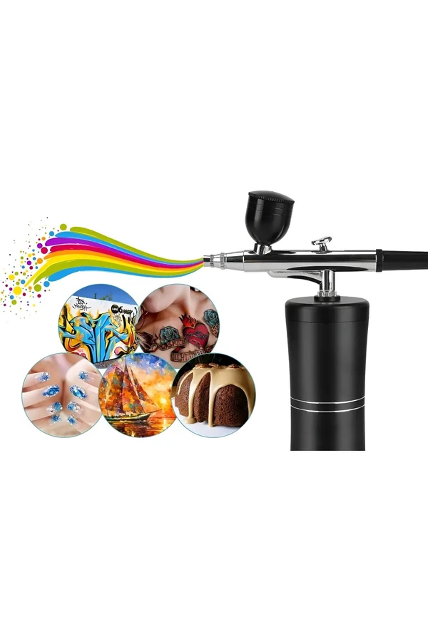 Aerógrafo Portátil Profesional Uñas Maquillaje Repostería Aerógrafo Portátil Profesional Uñas Maquillaje Repostería