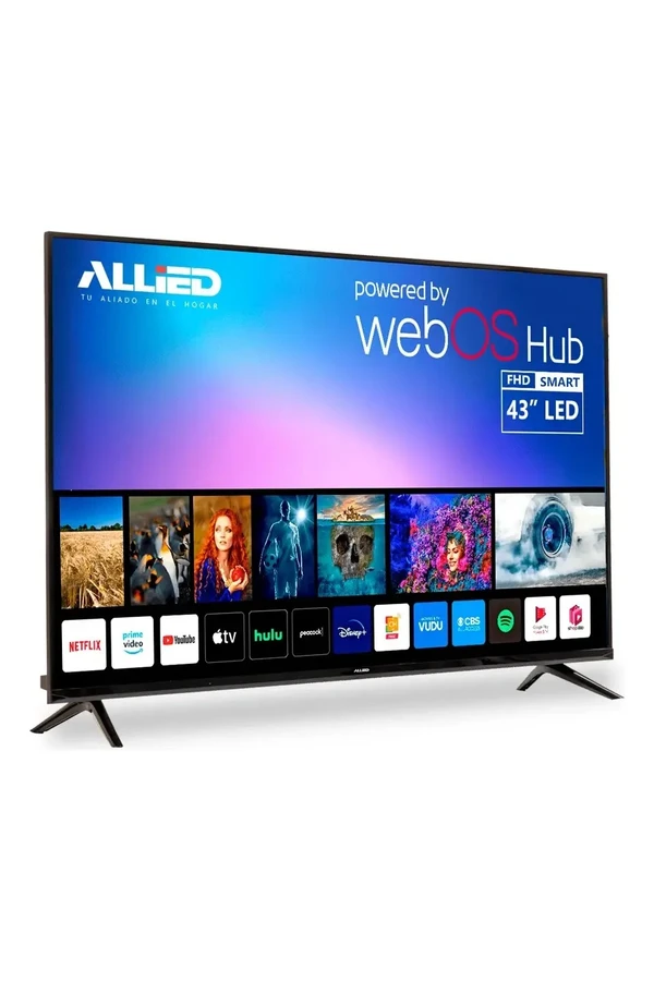 Smart Tv Allied 43 Hd Wifi Bluetooth 5.0 + Soporte Pared Smart Tv Allied 43 Hd Wifi Bluetooth 5.0 + Soporte Pared