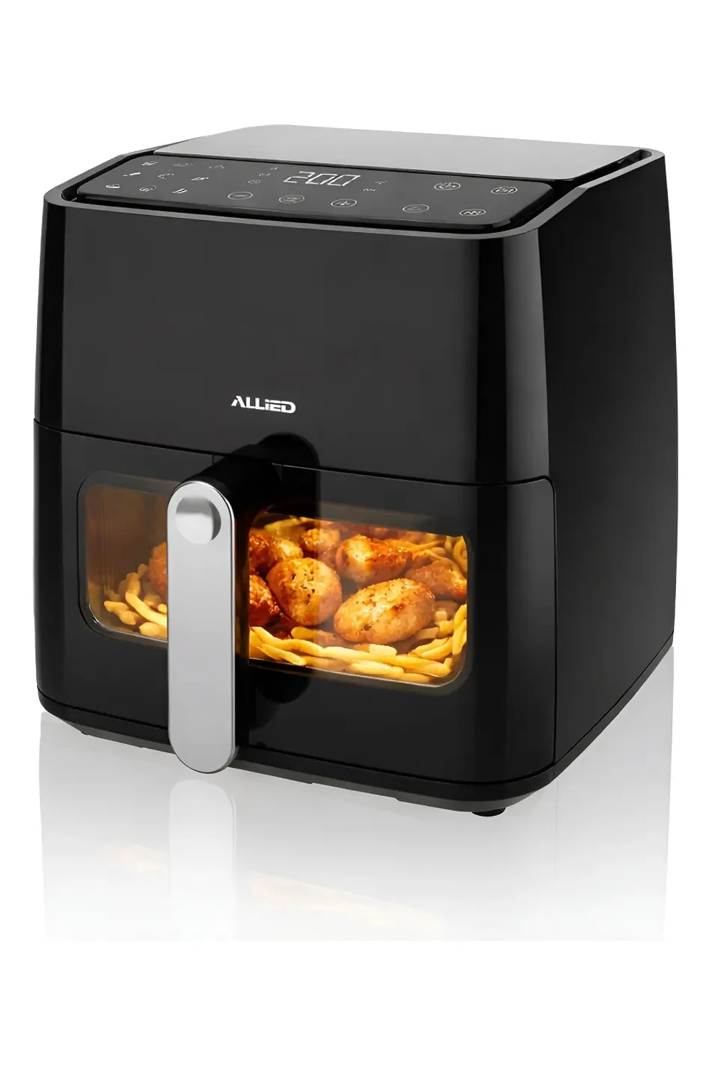 Freidora Sin Aceite Digital Tactil C/visor Allied 5 L 1400w Freidora Sin Aceite Digital Tactil C/visor Allied 5 L 1400w