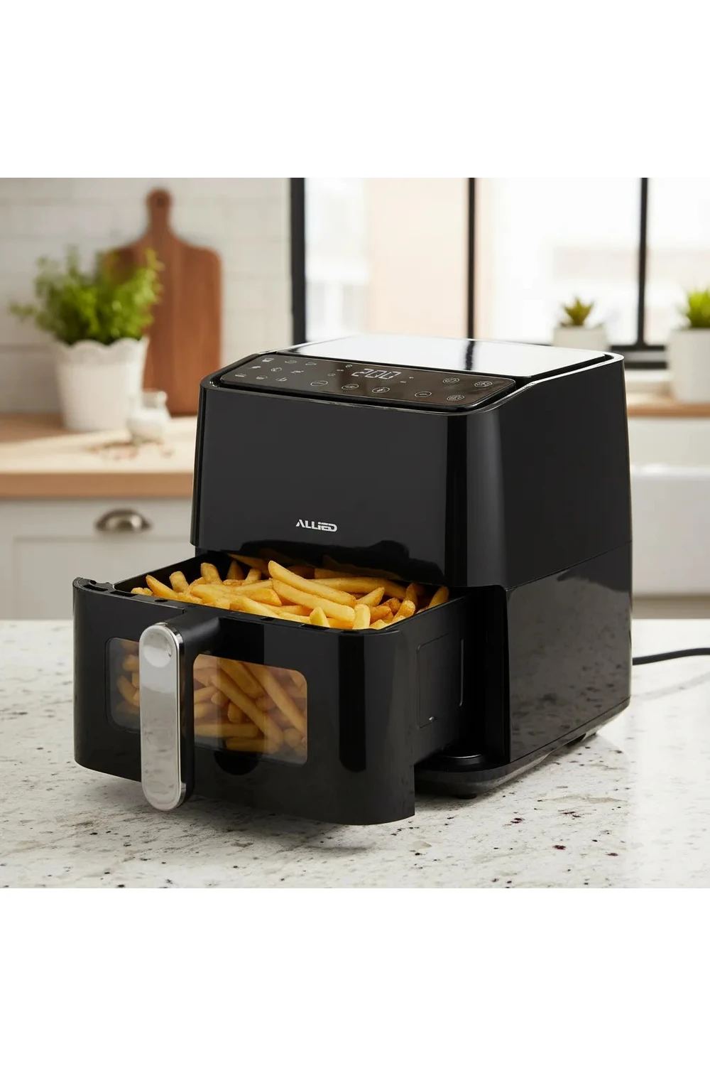 Freidora Sin Aceite Digital Tactil C/visor Allied 5 L 1400w Freidora Sin Aceite Digital Tactil C/visor Allied 5 L 1400w