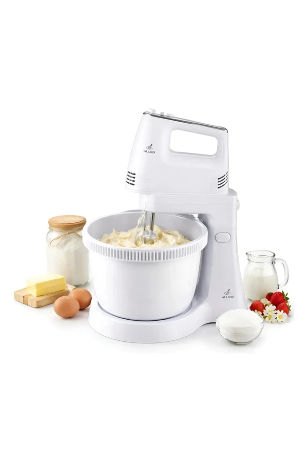 Batidora De Pie Allied 3l Bowl Giro Automático Cocina 200w Batidora De Pie Allied 3l Bowl Giro Automático Cocina 200w