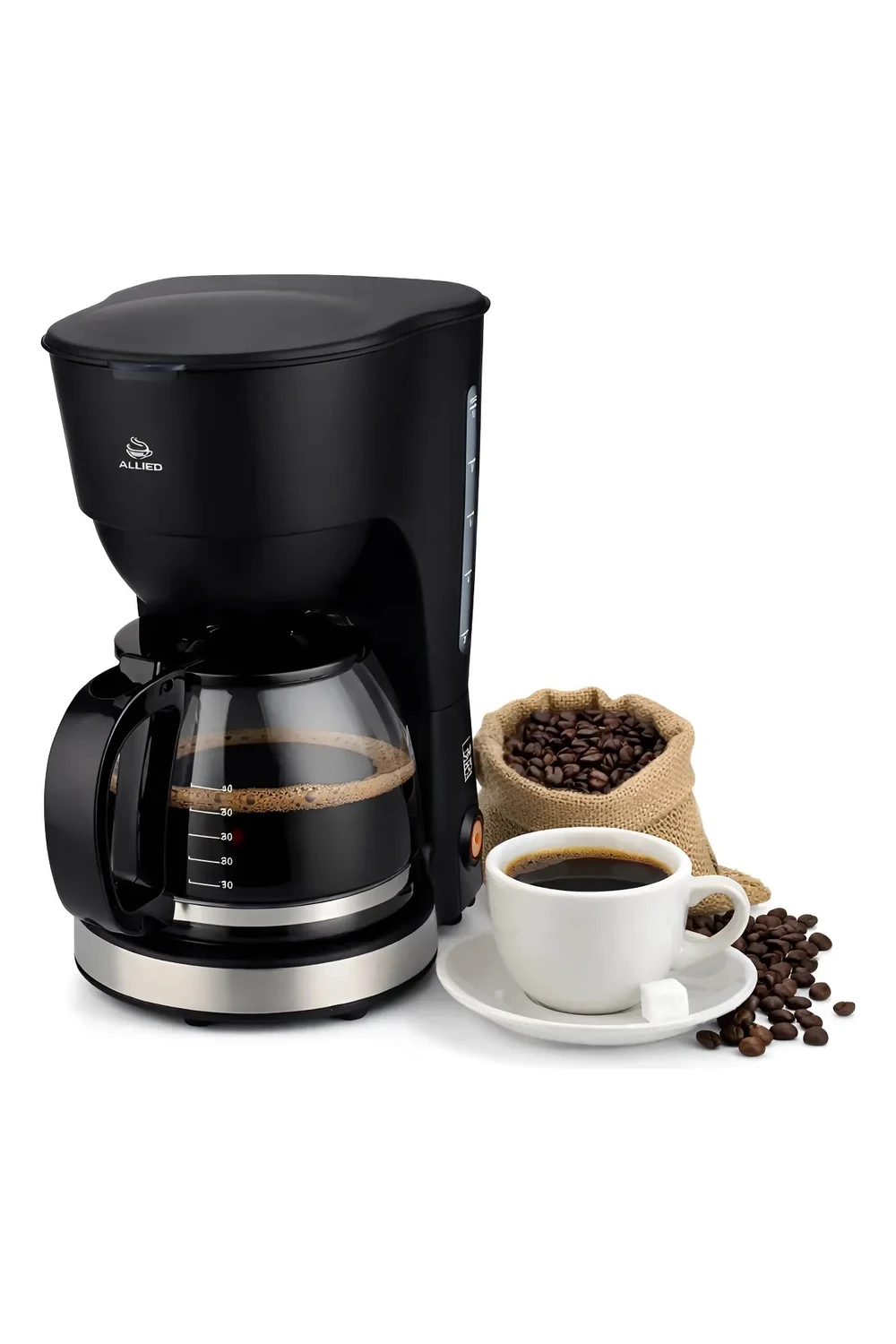 Cafetera Eléctrica Por Goteo Allied 1.25l 15 Tazas 600w Pro Cafetera Eléctrica Por Goteo Allied 1.25l 15 Tazas 600w Pro