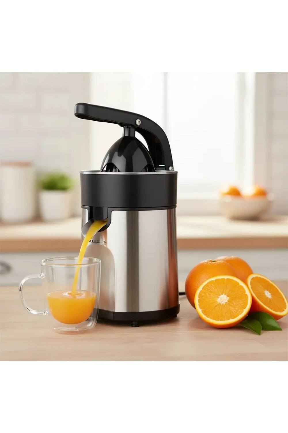 Exprimidor Eléctrico Allied Juguera De Frutas Con Accesorios Gris Exprimidor Eléctrico Allied Juguera De Frutas Con Accesorios Gris