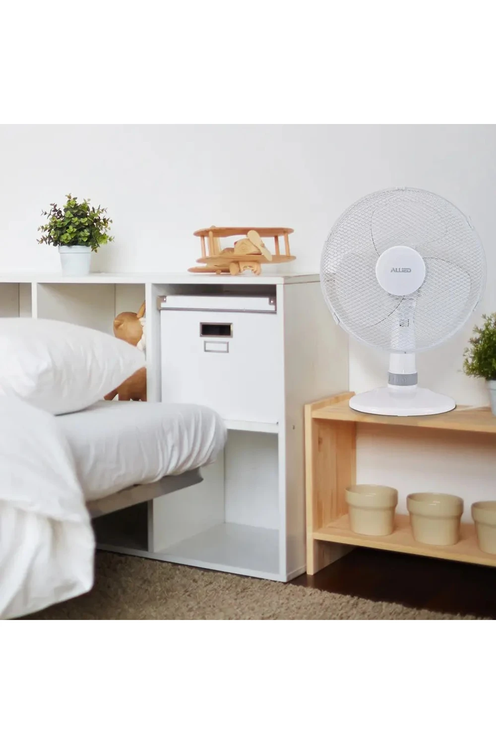 Ventilador De Mesa Allied Al-df30 30cm 3 Aspas Hogar 220v Ventilador De Mesa Allied Al-df30 30cm 3 Aspas Hogar 220v