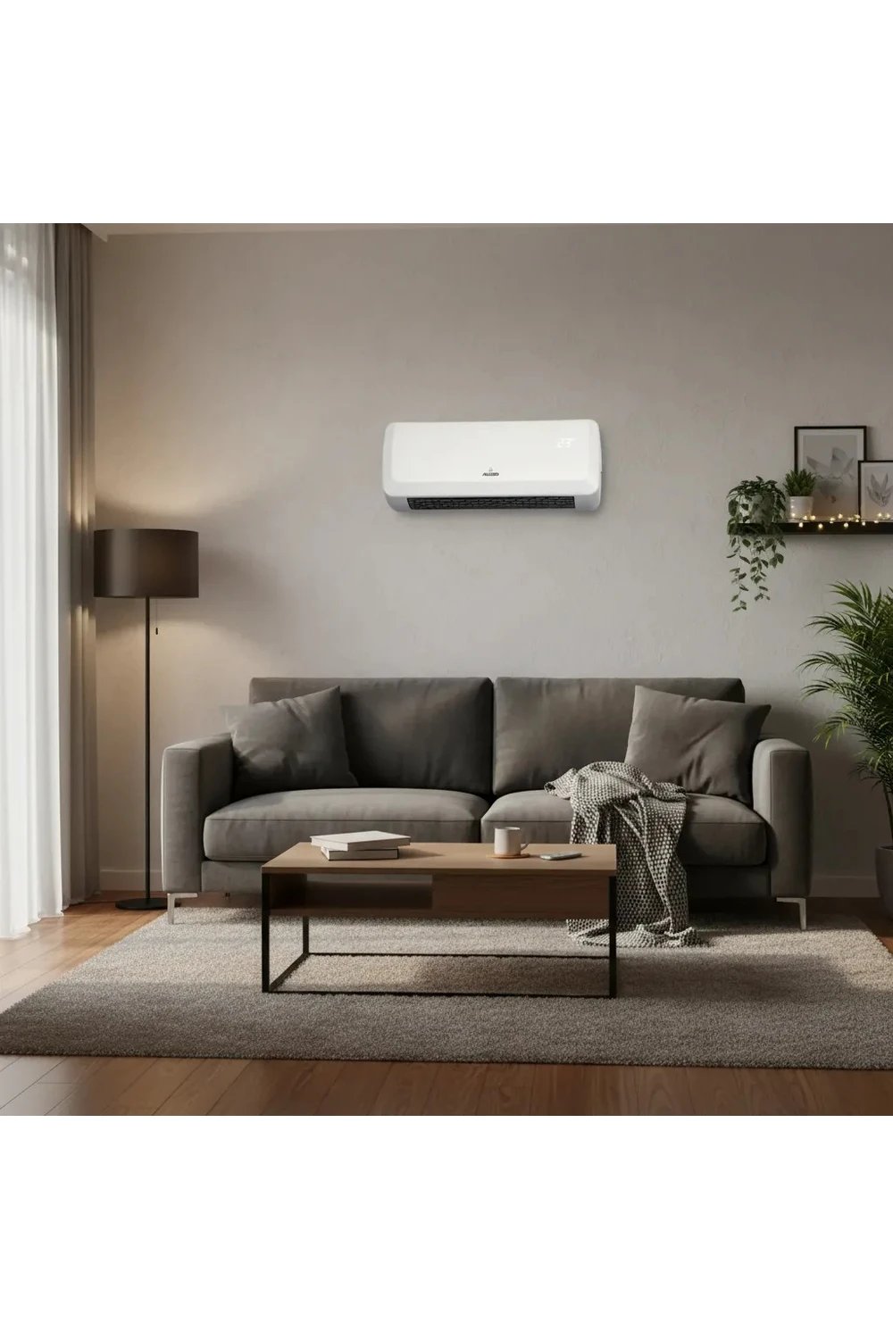 Calefactor Eléctrico De Pared Caloventilador Con Control Calefactor Eléctrico De Pared Caloventilador Con Control
