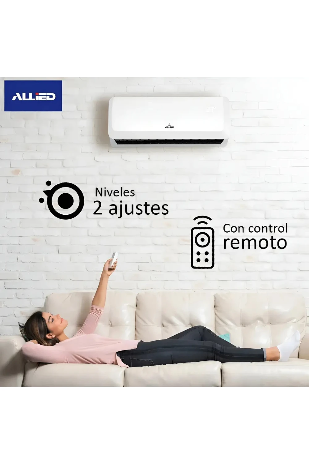Calefactor Eléctrico De Pared Caloventilador Con Control Calefactor Eléctrico De Pared Caloventilador Con Control