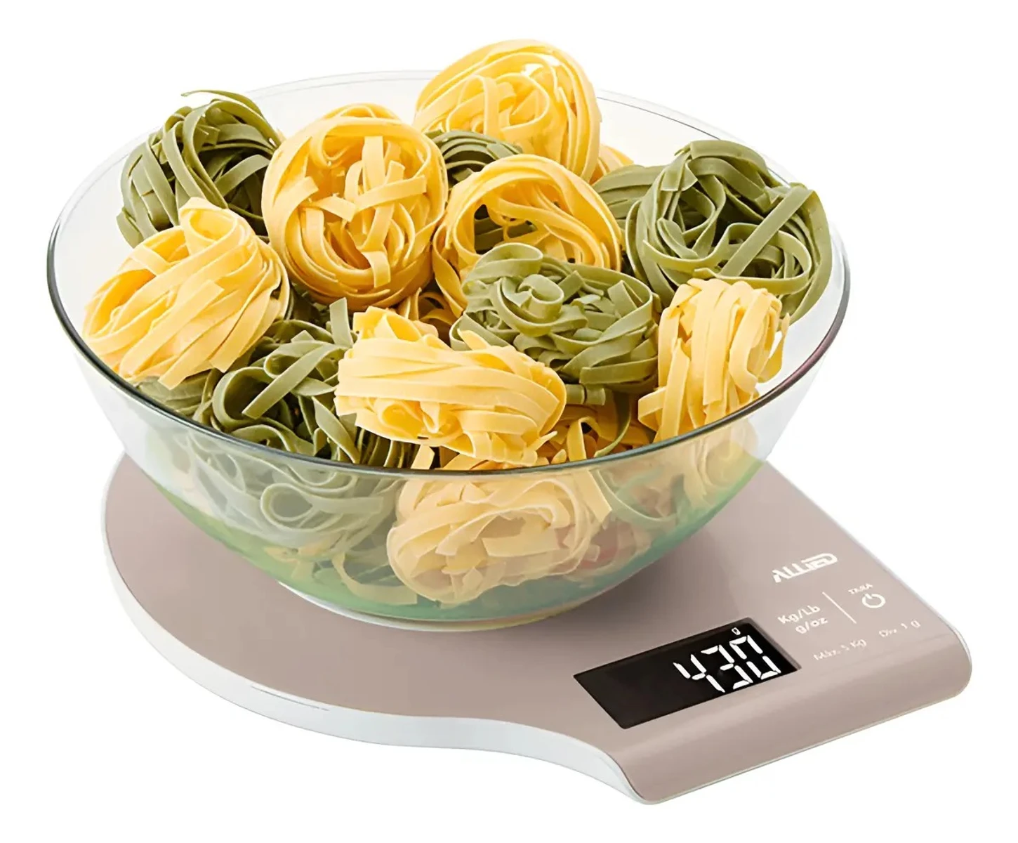 Balanza Digital De Cocina Allied 5kg Con Bowl Desmontable 