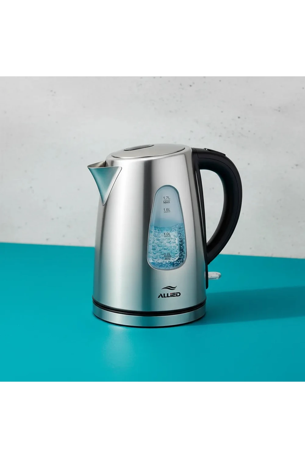 Jarra Eléctrica Allied 2200w Acero Inox Seguridad Apagado Jarra Eléctrica Allied 2200w Acero Inox Seguridad Apagado