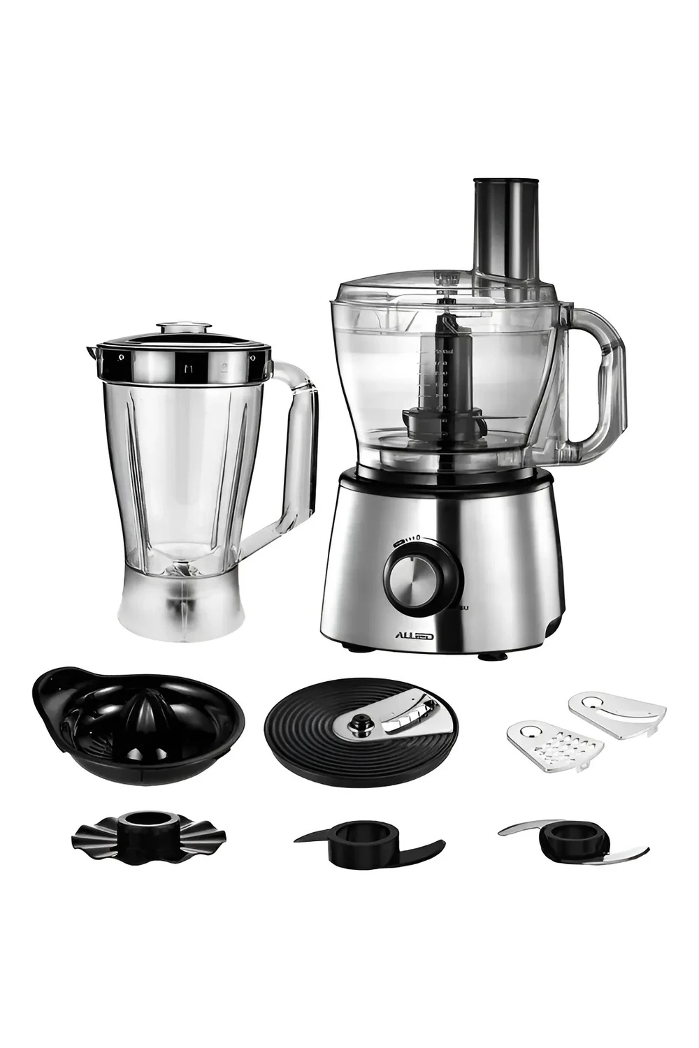 Multiprocesadora Allied 8 En 1 Alimentos Al-mp303 Color Plateado Multiprocesadora Allied 8 En 1 Alimentos Al-mp303 Color Plateado