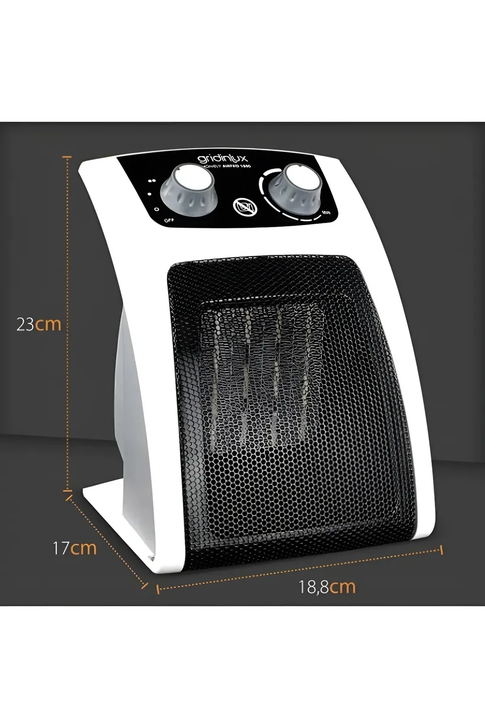 Caloventilador Cerámico Allied 1500w Termostato Ajustable Caloventilador Cerámico Allied 1500w Termostato Ajustable