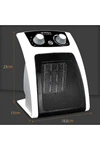 Caloventilador Cerámico Allied 1500w Termostato Ajustable Caloventilador Cerámico Allied 1500w Termostato Ajustable