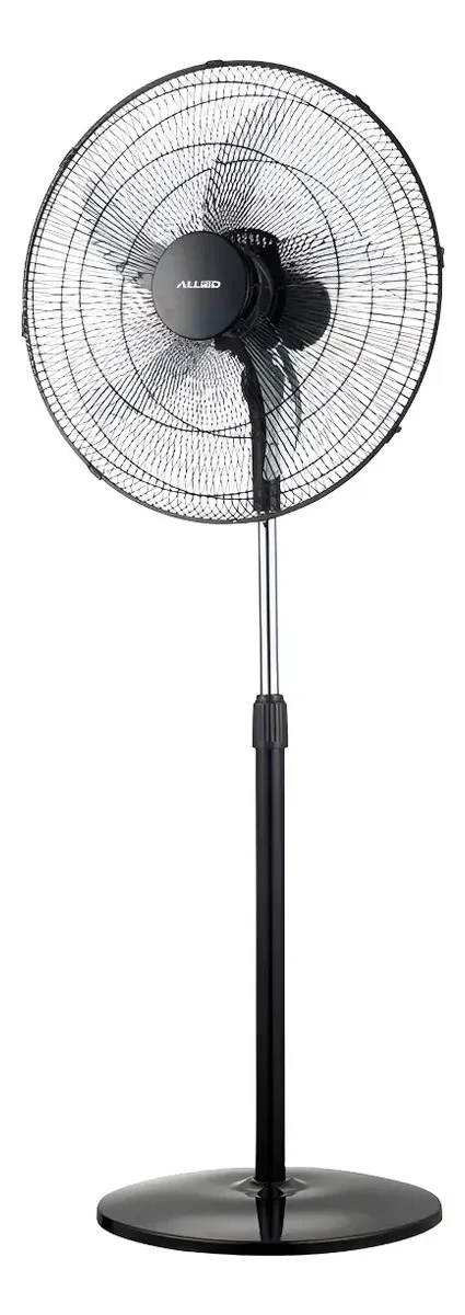 Ventilador De Pie Allied 85w Alto 170 Cm Modelo Al-fs50 