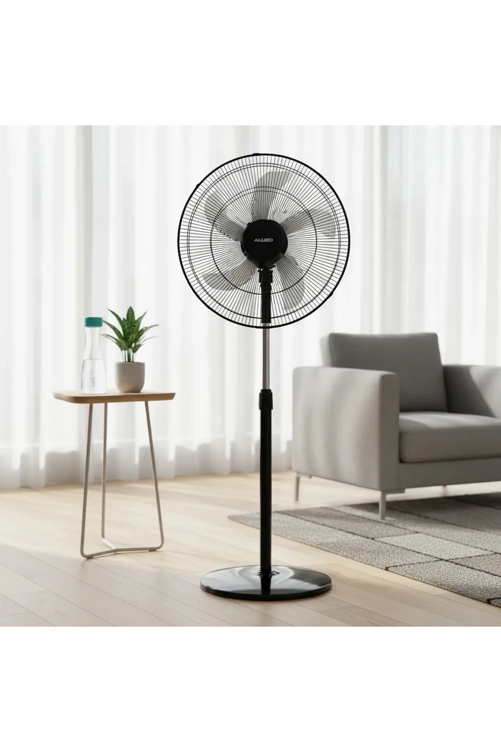 Ventilador De Pie Allied 85w Alto 170 Cm Modelo Al-fs50 Ventilador De Pie Allied 85w Alto 170 Cm Modelo Al-fs50