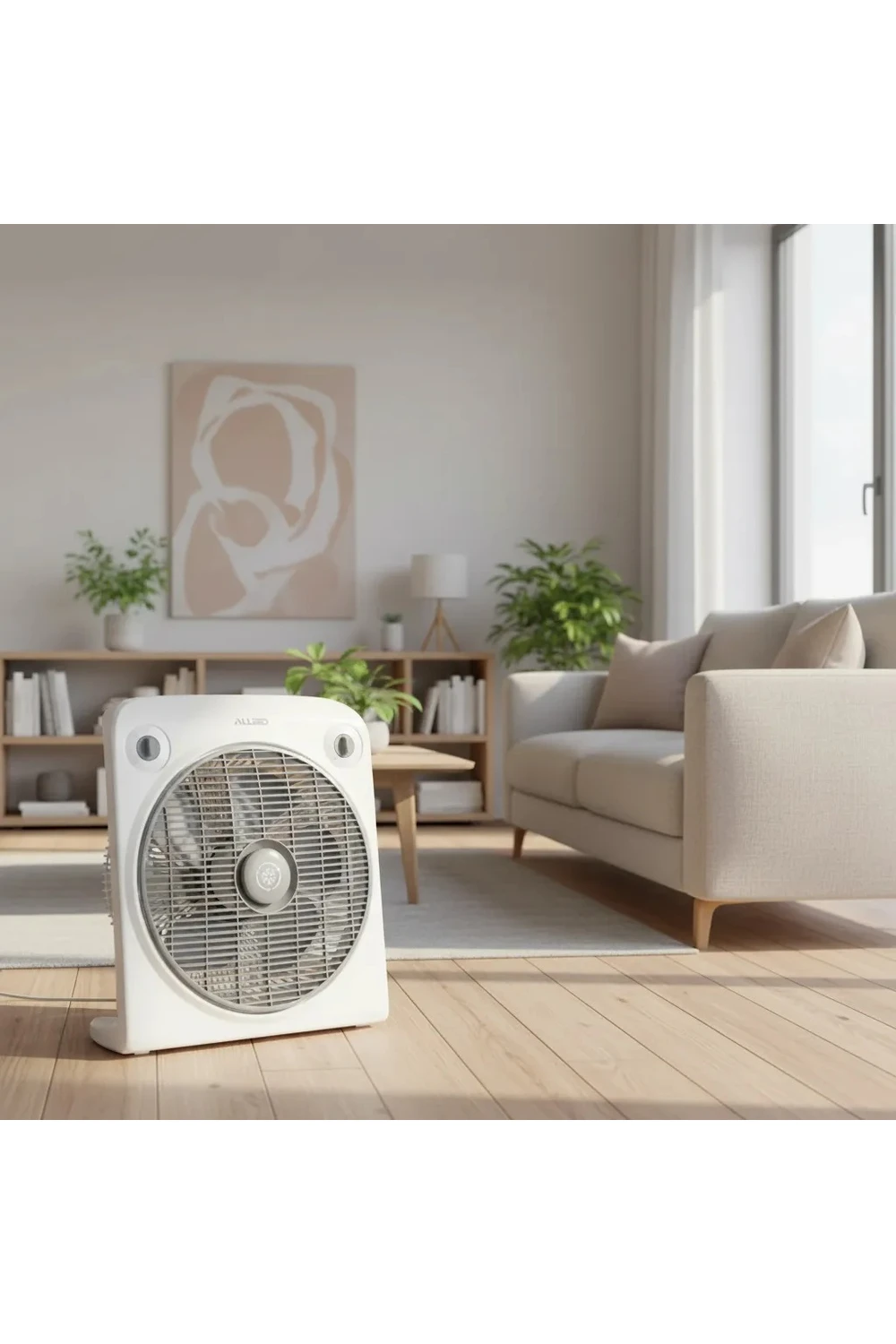 Ventilador Turbo Allied 50w 3 Velocidades Rejilla Giratoria Ventilador Turbo Allied 50w 3 Velocidades Rejilla Giratoria